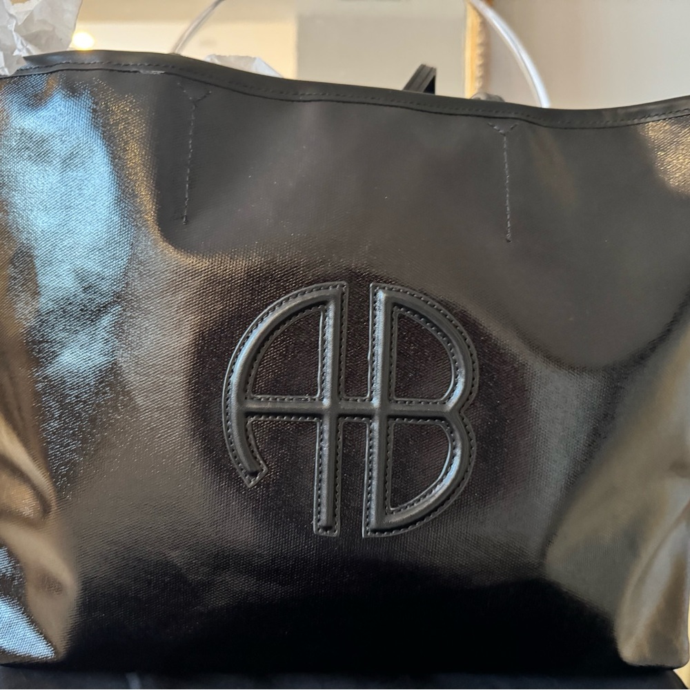 Anine Bing Glossy Black Emma Tote
Never used - Picture 3 of 4